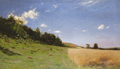 Edge of the Woods on the Outskirts of Eu, 1883 by Adolphe Gustave Binet